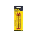 Straight Line Marking Crayons Red  Pack of 2