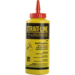 StraitLine Chalk Refill Permanent - Red