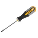 Roughneck Magnetic Flared Slotted Screwdriver - 4mm, 75mm
