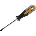 Roughneck Magnetic Flared Slotted Screwdriver - 6mm, 100mm