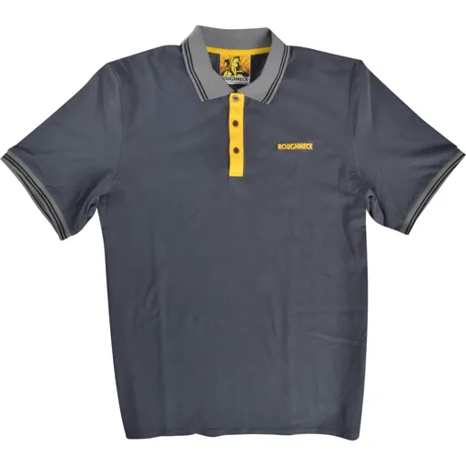 Roughneck Mens Polo Shirt - Grey, 2XL