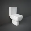 RAK Ceramics Series 600 Full Access Close Coupled Toilet & Soft Close Seat - S600PAK001