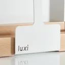 Luxi LED table lamp, integrated charging station