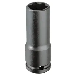 Facom 3/4" Drive Deep Thin Wall Hexagon Impact Socket Metric - 3/4", 21mm