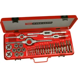 Facom 31 Piece Tap and Die Set Metric