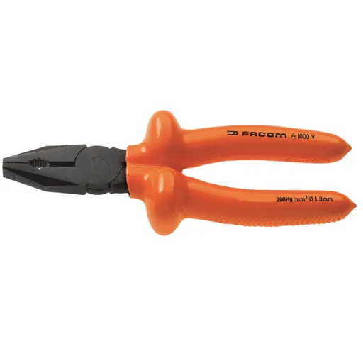 Facom VSE Series Insulated Combination Pliers - 185mm