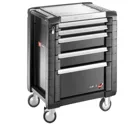 Facom JET+ 5 Drawer Tool Roller Cabinet - Black