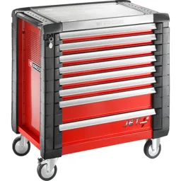 Facom JET+ 8 Drawer Roller Cabinet - Red