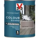 V33 Colour guard Matt light silver Decking paint, 2.5L
