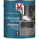 V33 Colour guard Matt gun metal Decking paint, 2.5L