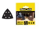 Flexovit Delta Sanding Sheets - Fine, Pack of 6
