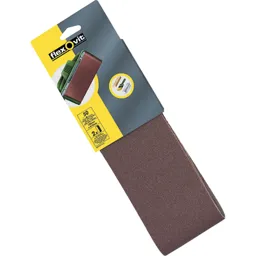 Flexovit Sanding Belts 100 x 560mm - 50g, Pack of 2