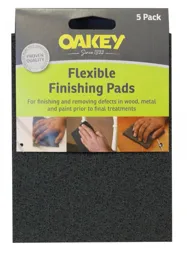 Oakey Preperation Nylon Pad   Pack of 5  Grey