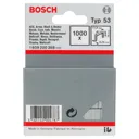 Bosch Type 53 Staples - 14mm, Pack of 1000