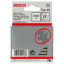 Bosch Type 55 Staple Resin Coated - 23mm, Pack of 1000