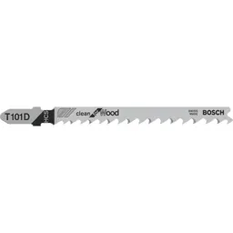Bosch T101 D Wood Cutting Jigsaw Blades - Pack of 3