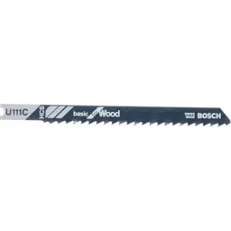 Bosch U111 C Wood Cutting Jigsaw Blades - Pack of 3
