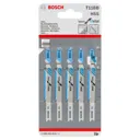 Bosch T118 B Metal Cutting Jigsaw Blades - Pack of 5