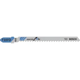 Bosch T227 D Aluminium Cutting Jigsaw Blades - Pack of 5