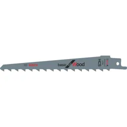 Bosch S617K Wood Cutting Reciprocating Saw Blades - Pack of 5