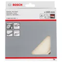 Bosch Hook and Loop Lambswool Polishing Bonnet - 160mm, Pack of 2