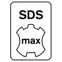 Bosch Break Through SDS Max Masonry Drill Bit - 55mm, 1000mm, Pack of 1