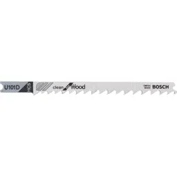 Bosch U101 D Wood Cutting Jigsaw Blades - Pack of 3
