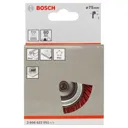 Bosch Nylon Bristle Cup Brush - 75mm, 6mm Shank
