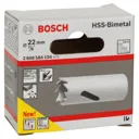 Bosch HSS Bi Metal Hole Saw - 22mm