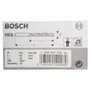 Bosch HSS-R Stub Drill Bit - 4.8mm, Pack of 10