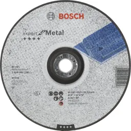 Bosch A30T BF Drepressed Centre Metal Grinding Disc - 230mm