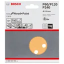 Bosch Random Orbit Sanding Sheet Mixed Grit 125mm  6pk