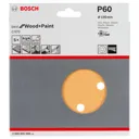 Bosch Red Wood Top Sanding Disc 150mm - 150mm, 60g, Pack of 5