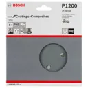 Bosch Black Stone Sanding Disc 150mm - 150mm, 1200g, Pack of 5