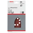 Bosch Punched Hook and Loop Multi Sanding Sheets - 100mm x 170mm, 60g, Pack of 5