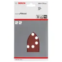 Bosch Punched Hook and Loop Multi Sanding Sheets - 100mm x 170mm, Assorted, Pack of 5