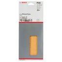 Bosch C470 Clip On 1/3 Sanding Sheets - 115mm x 280mm, 40g, Pack of 10