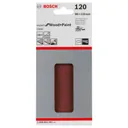 Bosch Punched Hook and Loop Sanding Sheets - 80mm x 133mm, 120g, Pack of 10