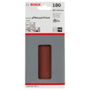 Bosch Punched Hook and Loop Sanding Sheets - 80mm x 133mm, 180g, Pack of 10