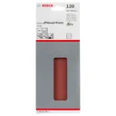 Bosch C430 Punched Clip On 1/3 Sanding Sheets - 93mm x 230mm, 120g, Pack of 10