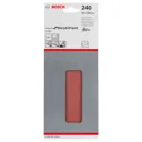 Bosch C430 Punched Clip On 1/3 Sanding Sheets - 93mm x 230mm, 240g, Pack of 10