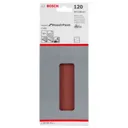 Bosch C430 Unpunched Clip On 1/3 Sanding Sheets - 93mm x 230mm, 120g, Pack of 10