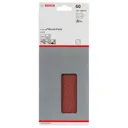 Bosch C430 Clip On 1/2 Sanding Sheets - 115mm x 280mm, 60g, Pack of 10