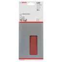 Bosch C430 Clip On 1/2 Sanding Sheets - 115mm x 280mm, 120g, Pack of 10
