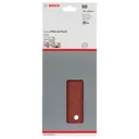 Bosch C430 Punched Clip On 1/2 Sanding Sheets - 115mm x 280mm, 60g, Pack of 10