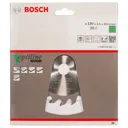Bosch Optiline Wood Cutting Saw Blade - 130mm, 20T, 20mm
