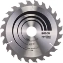 Bosch Optiline Wood Cutting Saw Blade - 184mm, 24T, 30mm