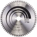 Bosch Optiline Wood Cutting Saw Blade - 250mm, 60T, 30mm