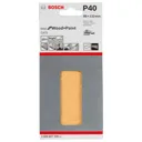 Bosch C470 Best for Wood and Paint Sanding Sheets - 80mm x 133mm, 40g, Pack of 10