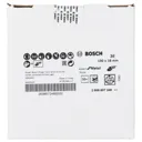Bosch Expert R444 for Metal Fibre Sanding Disc 100mm - 100mm, 36g, Pack of 1
